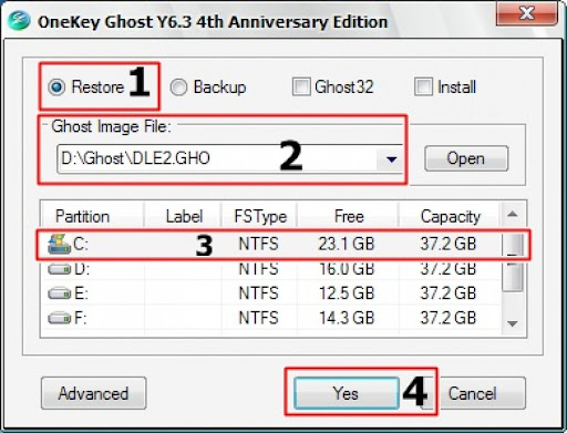 Cách cài đặt Onekey Ghost trên máy tính