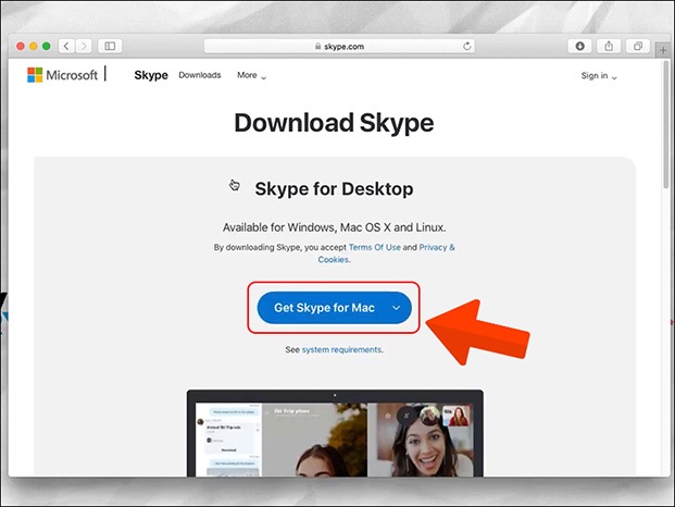 Cách tải phần mềm Skype